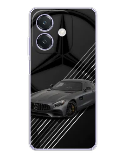 Чехол для OPPO A3x с картинкой «Mercedes AMG — графика»