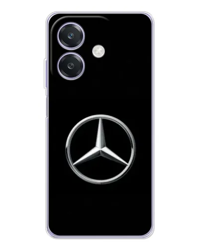 Чехол для OPPO A3x с картинкой «Mercedes классический лого»