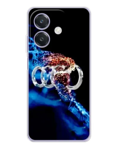 Чехол для OPPO A3x с картинкой «Энергия лого Audi»
