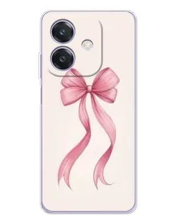 Чохол для OPPO A3x з картинкою «Рожевий бант»