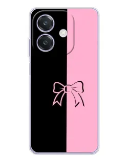 Чохол для OPPO A3x з картинкою «Половинки банту»