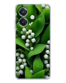 Чохол для OPPO A3x з картинкою «Конвалії в зелені»