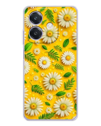 Чохол для OPPO A3x з картинкою «Ромашкове сонце»
