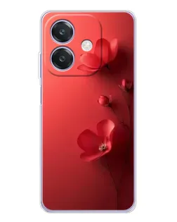 Чохол для OPPO A3x з картинкою «Макові суцвіття»