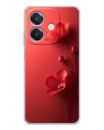 Чохол для OPPO A3x з картинкою «Макові суцвіття»