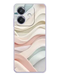 Чохол для OPPO A3x з картинкою «Пастельні ніжні хвилі»