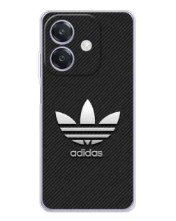 Чохол для OPPO A40m з картинкою «Adidas Карбонова текстура»