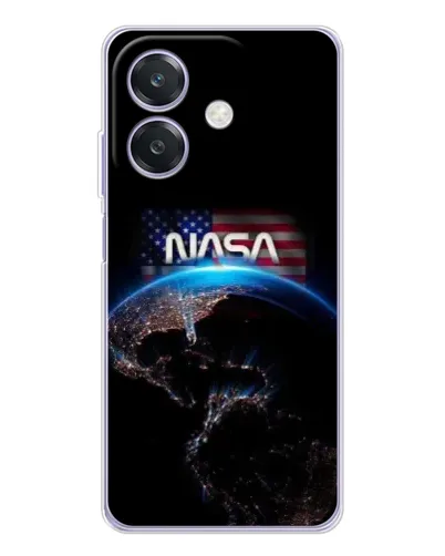 Чехол для OPPO A40m с картинкой «Земля из космоса NASA»