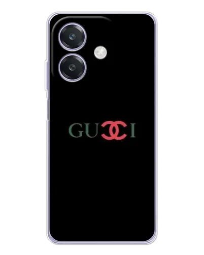 Чехол для OPPO A40m с картинкой «Gucci — красный градиент»