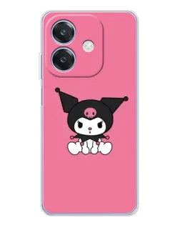 Чехол для OPPO A40m с картинкой «Хмурая Kuromi»