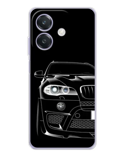 Чехол для OPPO A40m с картинкой «Темный силуэт BMW» Чехол для OPPO A40m с картинкой «Темный силуэт BMW»