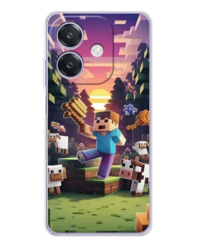 Чохол для OPPO A40m з картинкою «Стів на фермі»