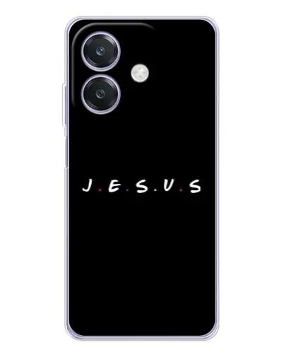 Чехол для OPPO A40m с картинкой «Точки веры J.E.S.U.S.»
