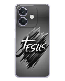 Чехол для OPPO A40m с картинкой «Надпись Jesus Graffiti»