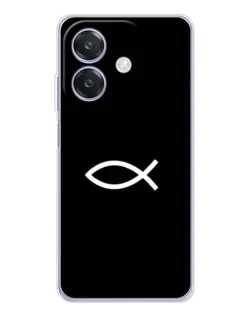 Чохол для OPPO A40m з картинкою «Символ риби Jesus»