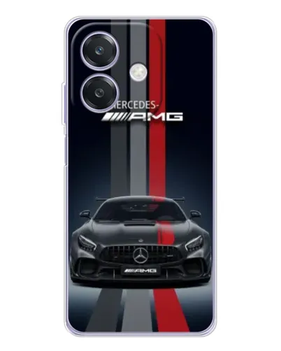 Чехол для OPPO A40m с картинкой «Mercedes — белый карбон» Чехол для OPPO A40m с картинкой «Mercedes — белый карбон»