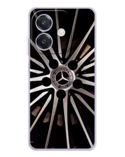 Чехол для OPPO A40m с картинкой «Диск Mercedes»