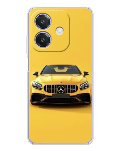 Чехол для OPPO A40m с картинкой «Желтый Mercedes GT» Чехол для OPPO A40m с картинкой «Желтый Mercedes GT»