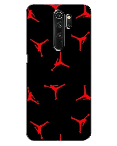 Чехол для OPPO A5 (2020) с картинкой «Jordan Red Pattern»