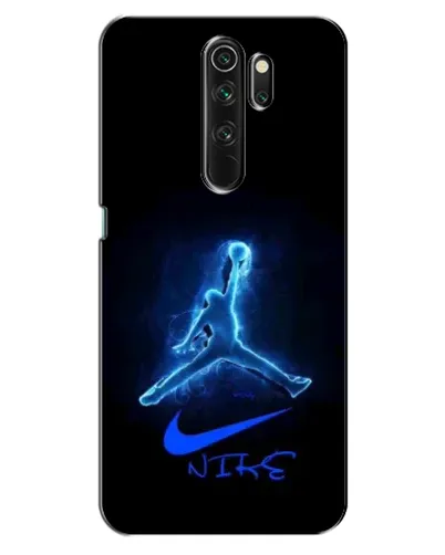 Чехол для OPPO A5 (2020) с картинкой «Jordan Neon Blue»