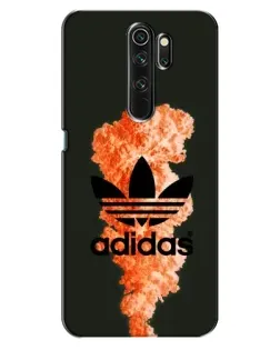 Чехол для OPPO A5 (2020) с картинкой «Оранжевый дым Adidas» Чехол для OPPO A5 (2020) с картинкой «Оранжевый дым Adidas»