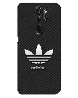 Чехол для OPPO A5 (2020) с картинкой «Adidas Карбоновая текстура»