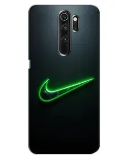 Чохол для OPPO A5 (2020) з картинкою «Неоновий контур Nike»