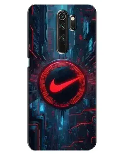 Чехол для OPPO A5 (2020) с картинкой «Техногенный стиль Nike»