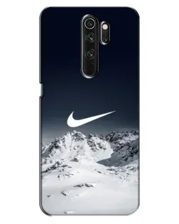 Чехол для OPPO A5 (2020) с картинкой «Nike — зимние горы»