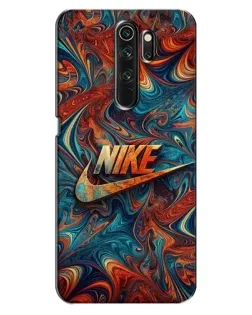 Чехол для OPPO A5 (2020) с картинкой «Nike в абстракции»