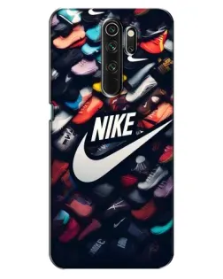Чехол для OPPO A5 (2020) с картинкой «Коллекция кроссовок Nike»