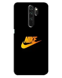 Чехол для OPPO A5 (2020) с картинкой «Золотой логотип Nike»
