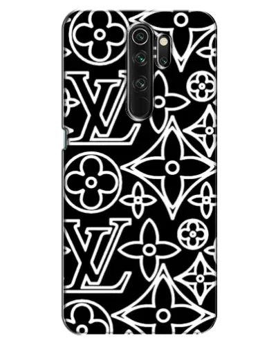 Чехол для OPPO A5 (2020) с картинкой «Черно-белый узор LV» Чехол для OPPO A5 (2020) с картинкой «Черно-белый узор LV»