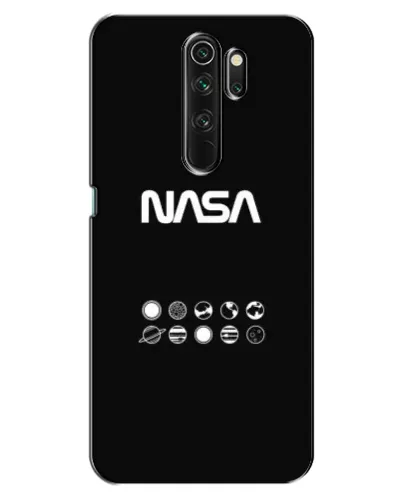 Чехол для OPPO A5 (2020) с картинкой «NASA — технический принт»