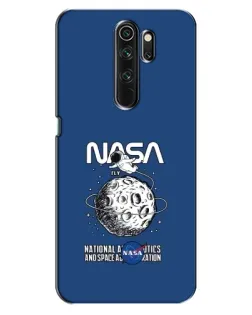 Чехол для OPPO A5 (2020) с картинкой «NASA — лунная миссия»