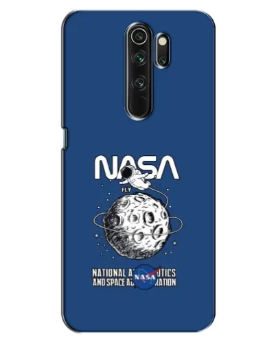 Чехол для OPPO A5 (2020) с картинкой «NASA — лунная миссия»