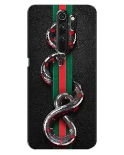 Чехол для OPPO A5 (2020) с картинкой «Gucci — змея на полосе» Чехол для OPPO A5 (2020) с картинкой «Gucci — змея на полосе»