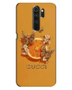Чехол для OPPO A5 (2020) с картинкой «Gucci — золотые бабочки» Чехол для OPPO A5 (2020) с картинкой «Gucci — золотые бабочки»