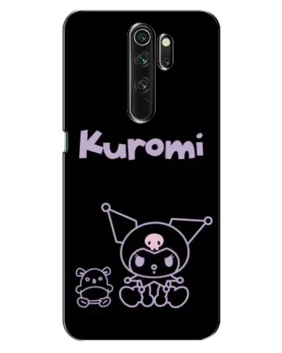 Чехол для OPPO A5 (2020) с картинкой «Kuromi — черный минимализм» Чехол для OPPO A5 (2020) с картинкой «Kuromi — черный минимализм»
