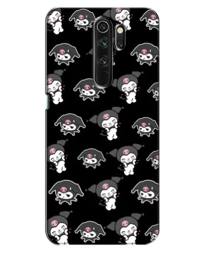 Чехол для OPPO A5 (2020) с картинкой «Черный паттерн Kuromi» Чехол для OPPO A5 (2020) с картинкой «Черный паттерн Kuromi»