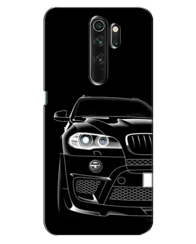 Чехол для OPPO A5 (2020) с картинкой «Темный силуэт BMW» Чехол для OPPO A5 (2020) с картинкой «Темный силуэт BMW»