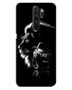 Чехол для OPPO A5 (2020) с картинкой «BMW и лев» Чехол для OPPO A5 (2020) с картинкой «BMW и лев»