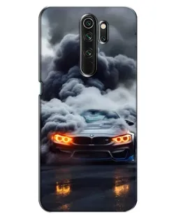 Чехол для OPPO A5 (2020) с картинкой «BMW в дыму» Чехол для OPPO A5 (2020) с картинкой «BMW в дыму»