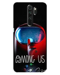 Чохол для OPPO A5 (2020) з картинкою «Червоний імпостер — макро»