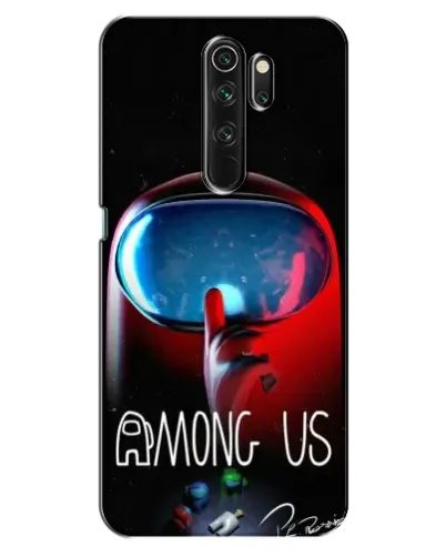 Чехол для OPPO A5 (2020) с картинкой «Красный импостер — макро» Чехол для OPPO A5 (2020) с картинкой «Красный импостер — макро»