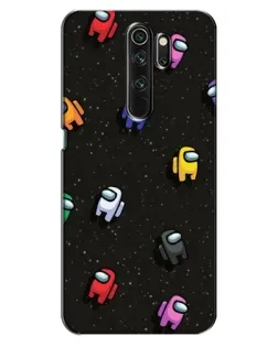 Чохол для OPPO A5 (2020) з картинкою «Космічний патерн Among Us»