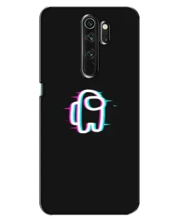 Чехол для OPPO A5 (2020) с картинкой «Among Us неон»