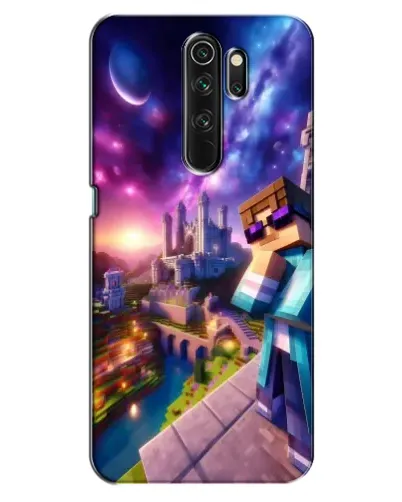Чехол для OPPO A5 (2020) с картинкой «Стив и космос» Чехол для OPPO A5 (2020) с картинкой «Стив и космос»