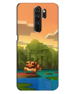Чохол для OPPO A5 (2020) з картинкою «Майнкрафт захід сонця» Чохол для OPPO A5 (2020) з картинкою «Майнкрафт захід сонця»
