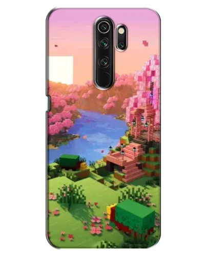Чехол для OPPO A5 (2020) с картинкой «Розовое дерево Minecraft» Чехол для OPPO A5 (2020) с картинкой «Розовое дерево Minecraft»